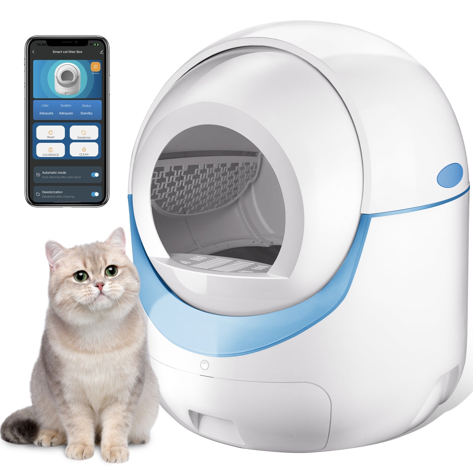 Self Cleaning Litter Box